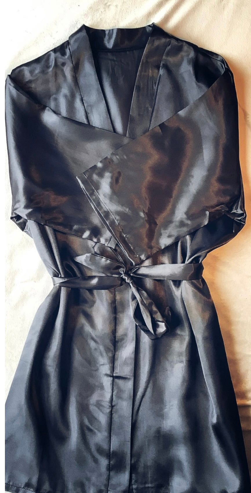 Satin robe “Pantera”