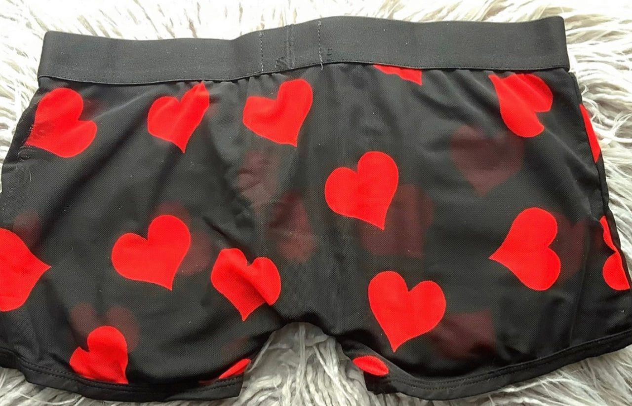 Boxer “Lovey hearts”